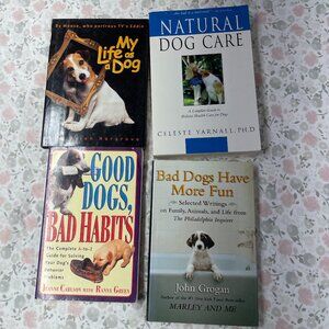 4 Dog Books - Lightly Used